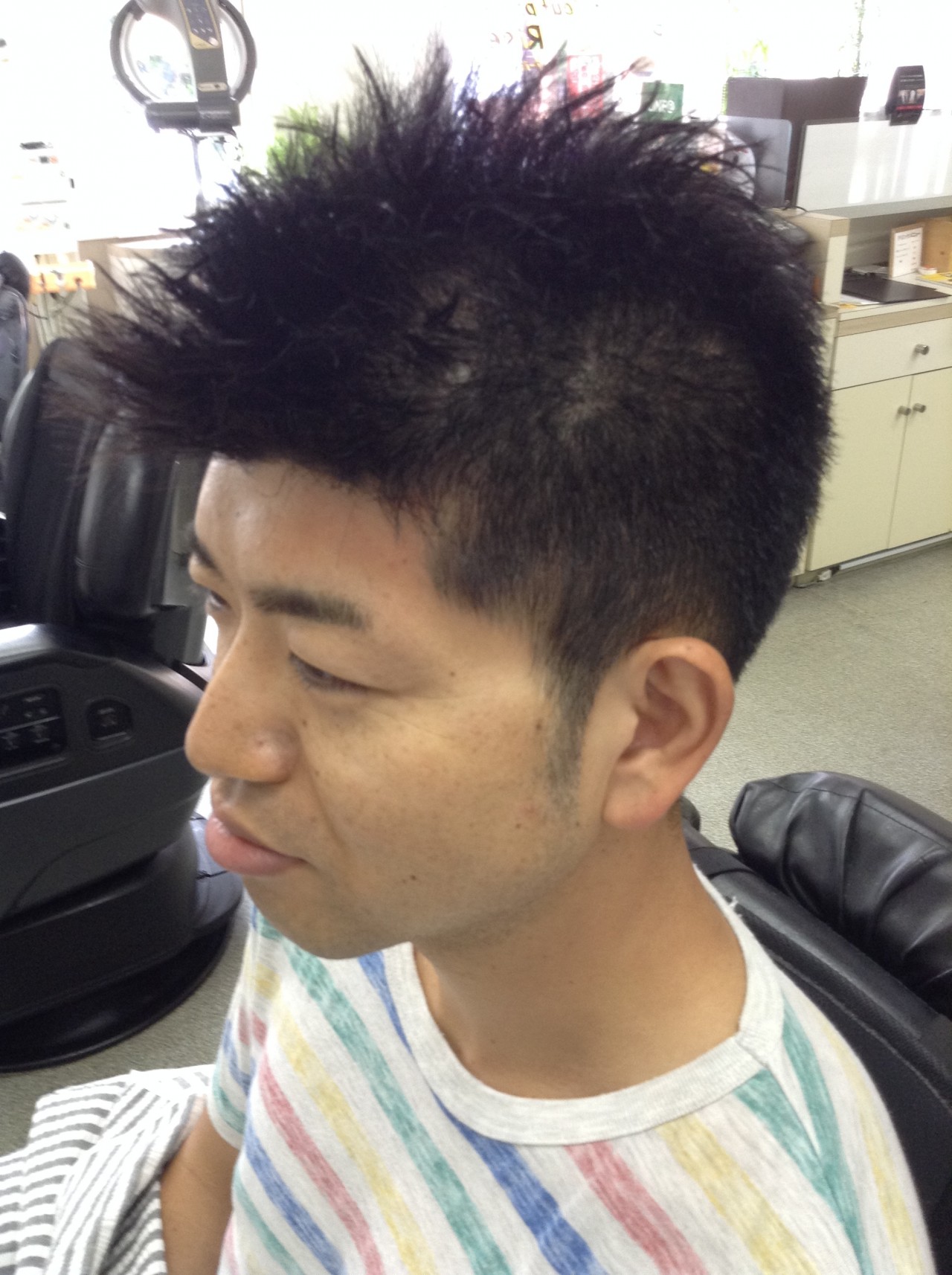 パーマ Cut Process Rise